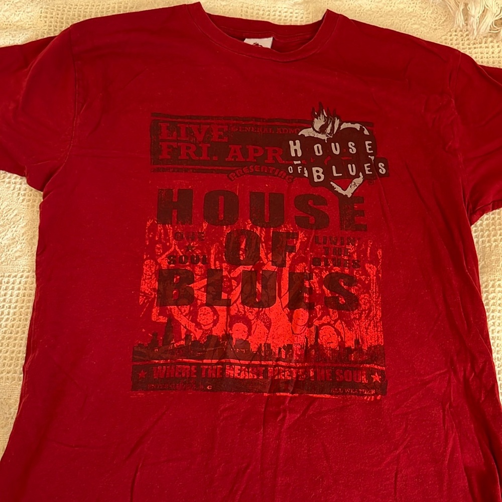 Orlando House of Blues Tshirt Great condition early 2000s. Ladies fit size Large